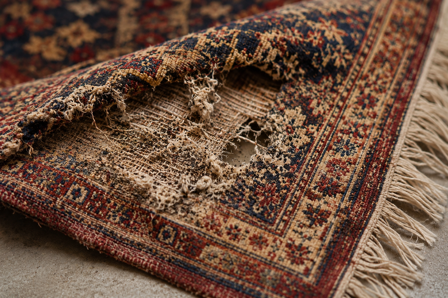 Can Moth-Damaged Rugs Be Saved? Can Moth-Damaged Rugs Be Saved?