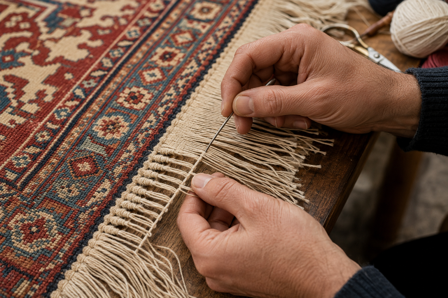 Rug Fringe Repair and Replacement: When Fringes Can Be Secured, Repaired or Replaced