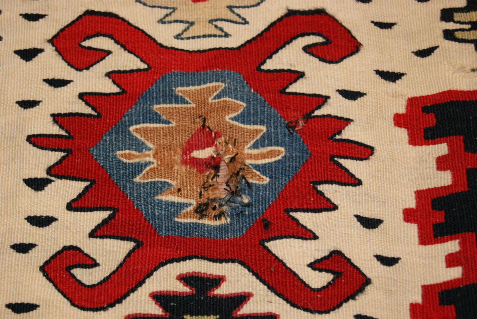 Restoration of Fine Kilim Process