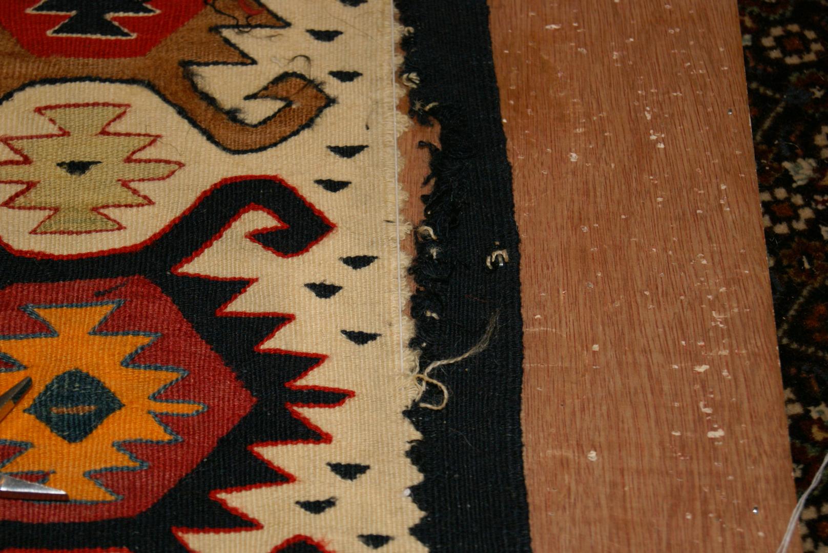 Kilim rug Before Kilim rug Before
