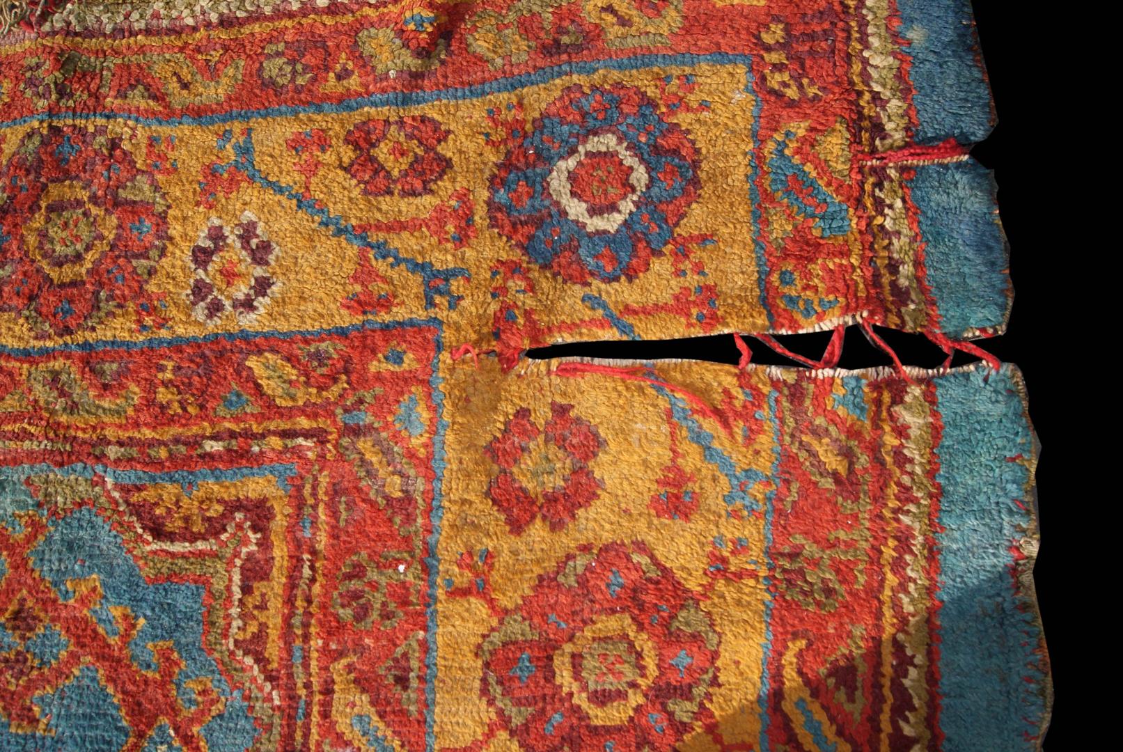 old_anatolian_oushak_rug_before