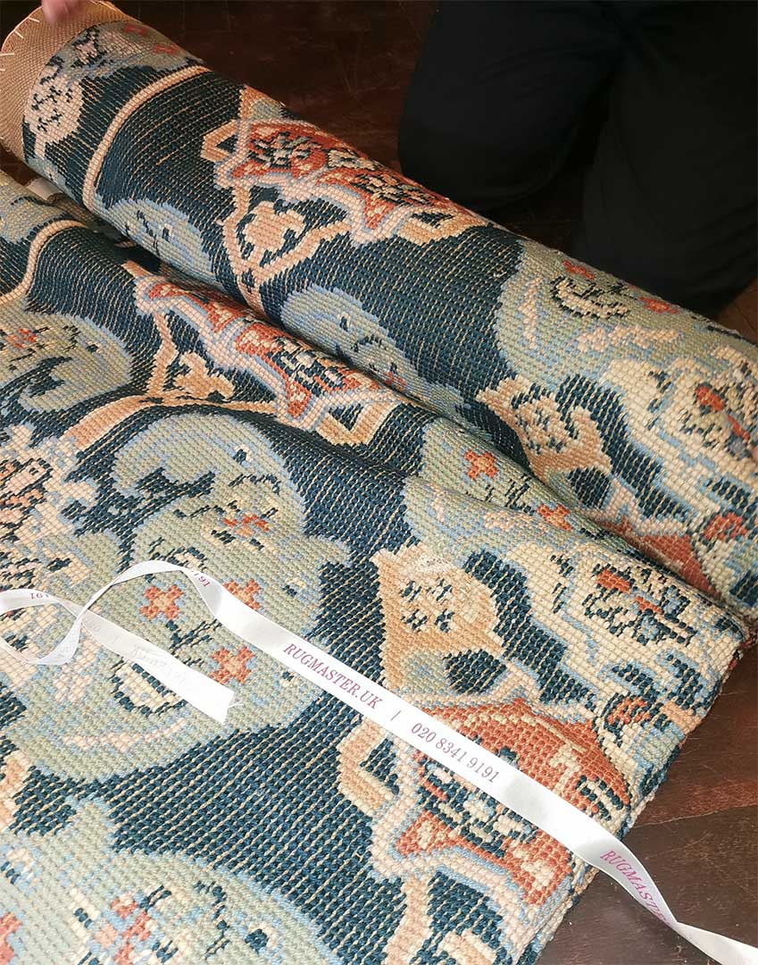Peter Shaw Portuguese Rug Repaired & Restored