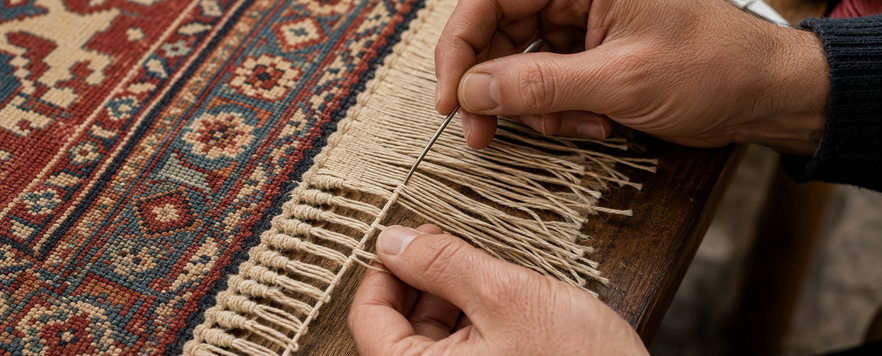 Rug Fringe Repair and Replacement: When Fringes Can Be Secured, Repaired or Replaced Rug Fringe Repair and Replacement: When Fringes Can Be Secured, Repaired or Replaced