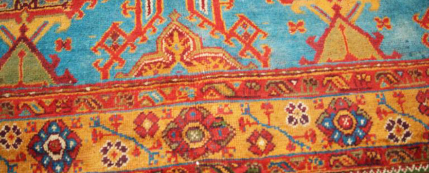 Old Anatolian Oushak rug Old Anatolian Oushak rug