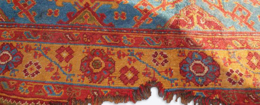 Old Anatolian Oushak rug Old Anatolian Oushak rug